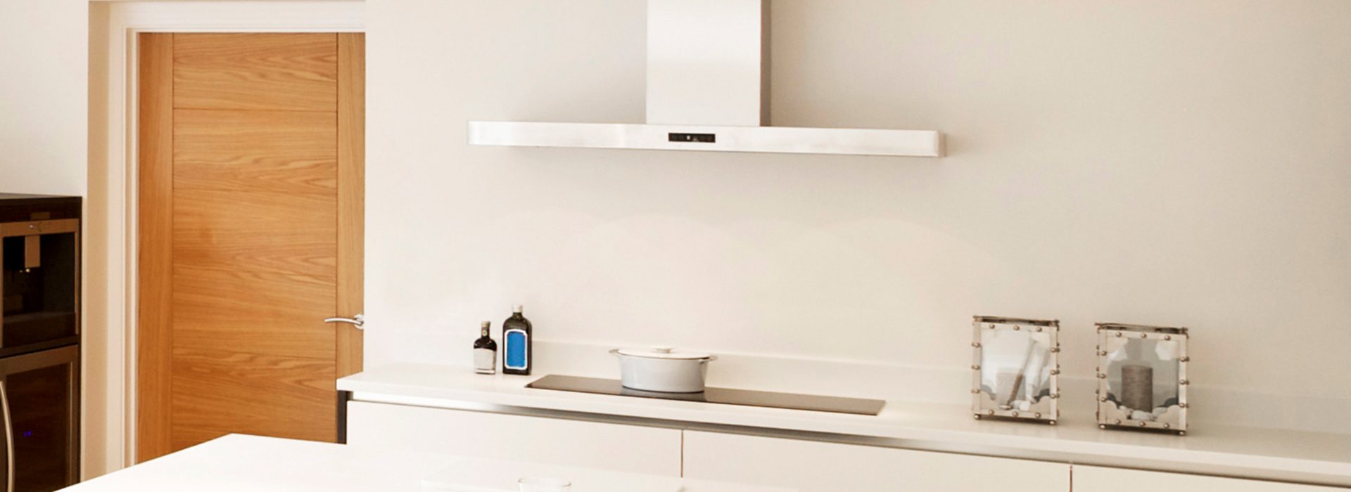 Gloss white kitchen
