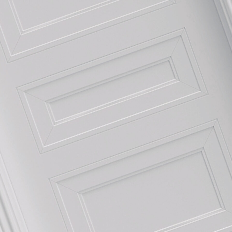 Tiered panel luxury door